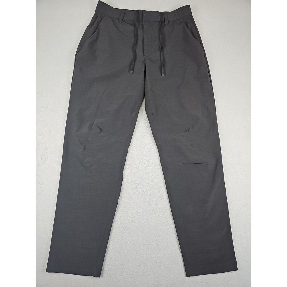 Fabletics The Only Pant Men's Small Black Stretch Water Resistant Tech‎ Chino